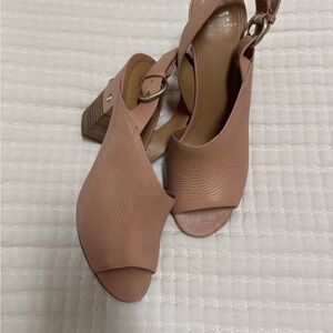 Marc Fisher Blush Peep-Toe Heels